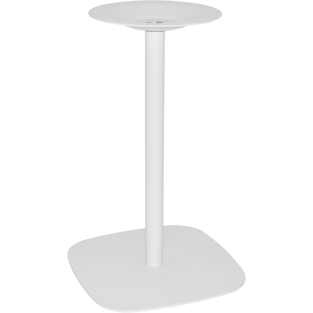 Base Table Arc 450mm White Q Office Furniture