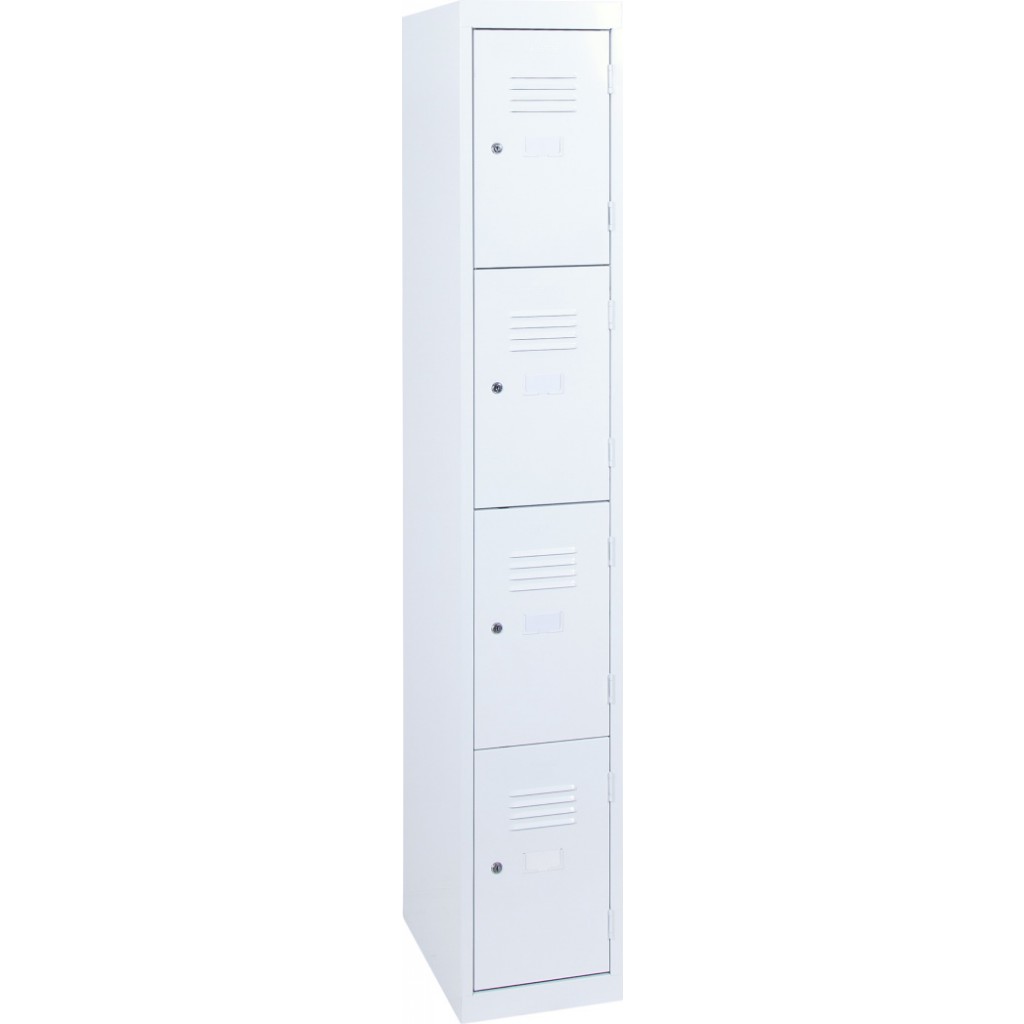 Statewide Four Door Locker – 300/380 Wide – Q Office Furniture Orange ...