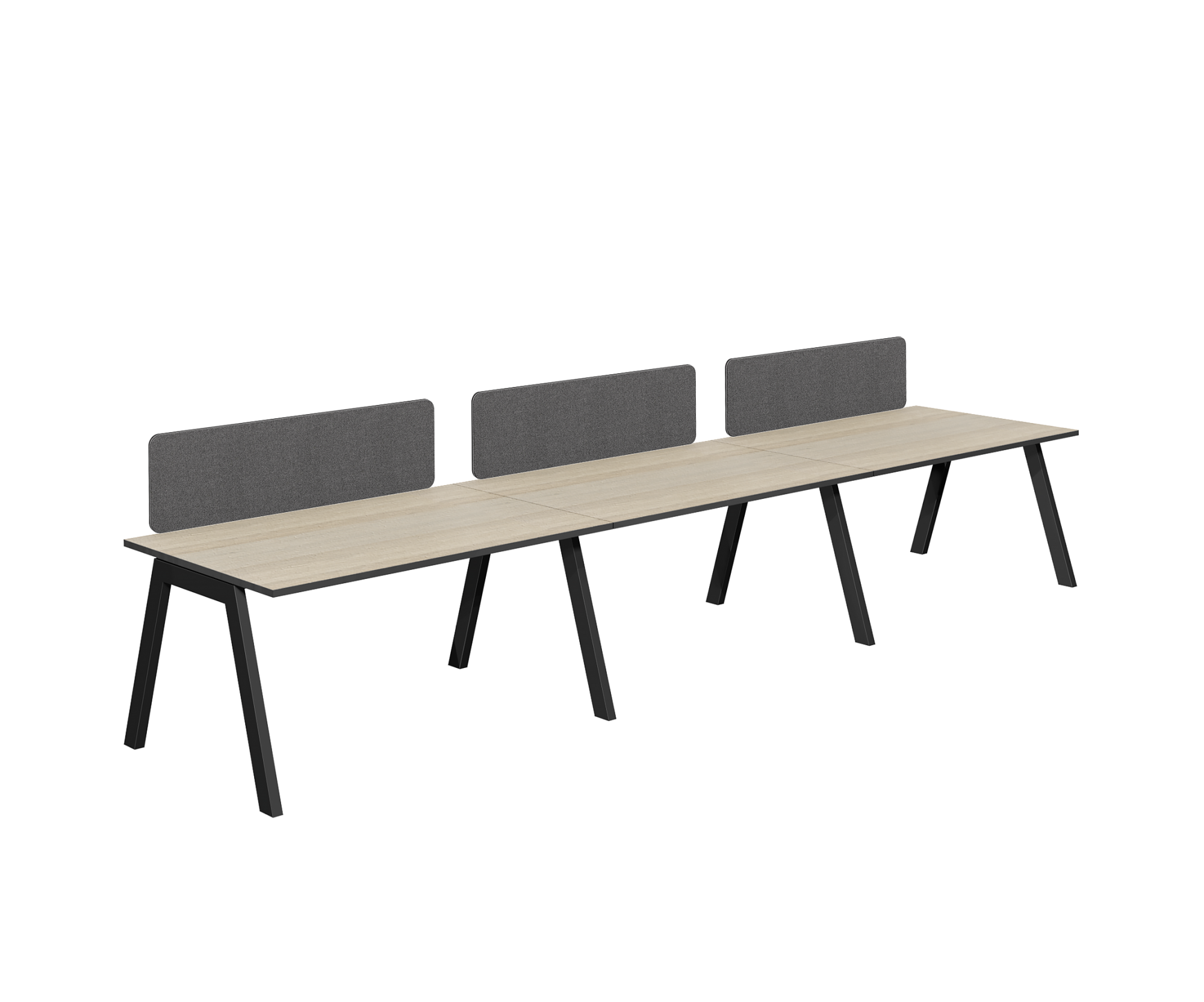 VistaSandwich-1300_Bench-Single-Sided-x3-pod_Black-2000x1665