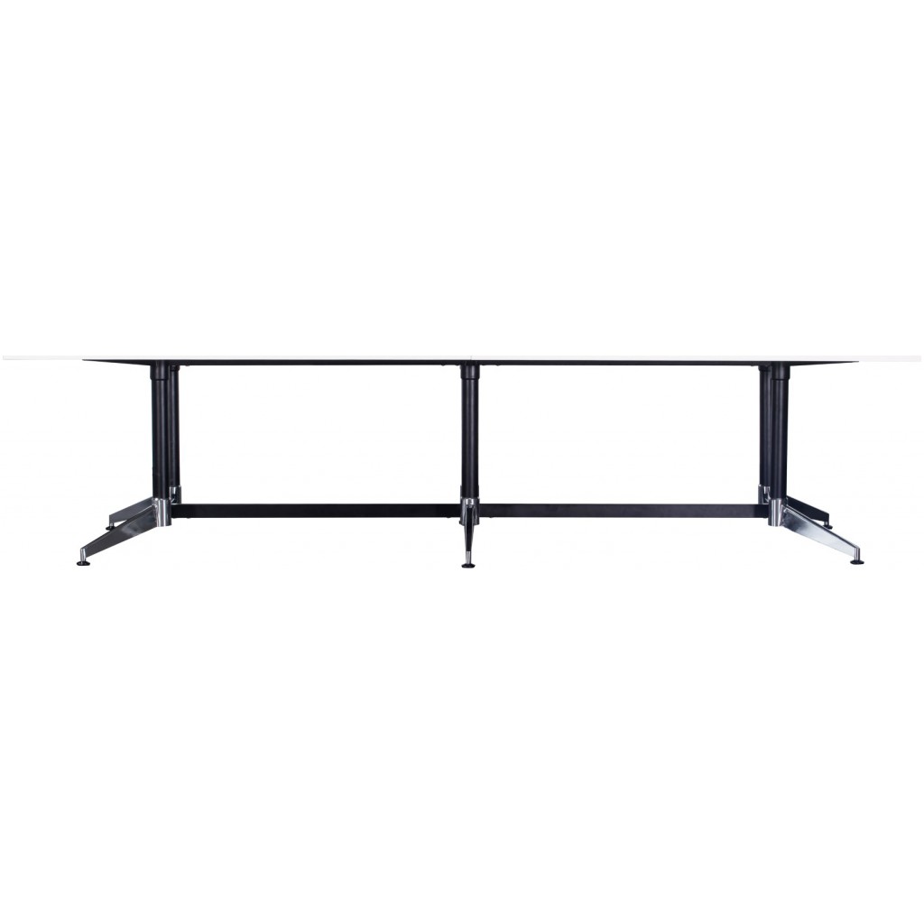 Typhoon Meeting Table FRAME ONLY – Single Stage2742mm W x 1112mm D x ...